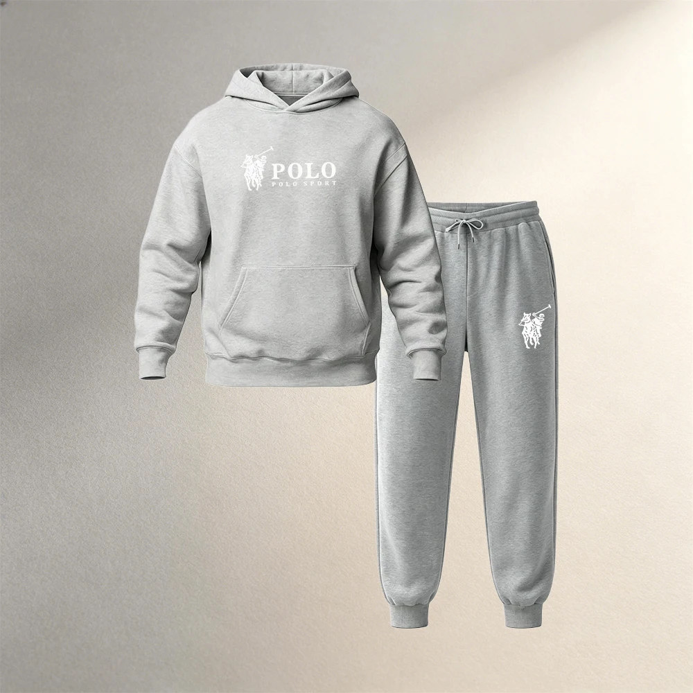 Winter Clothing Outfits - Męskie zestawy ubrań: bluzy z kapturem,
