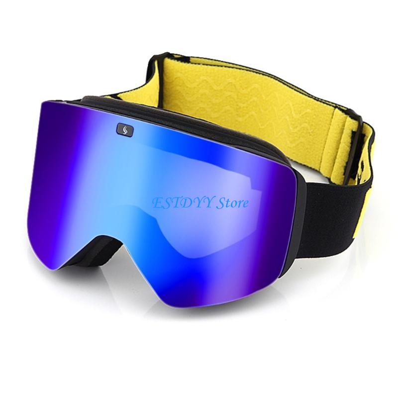 Snow Goggle Uv - G6DE magnetyczne narciarskie Snowboard zima śnieg