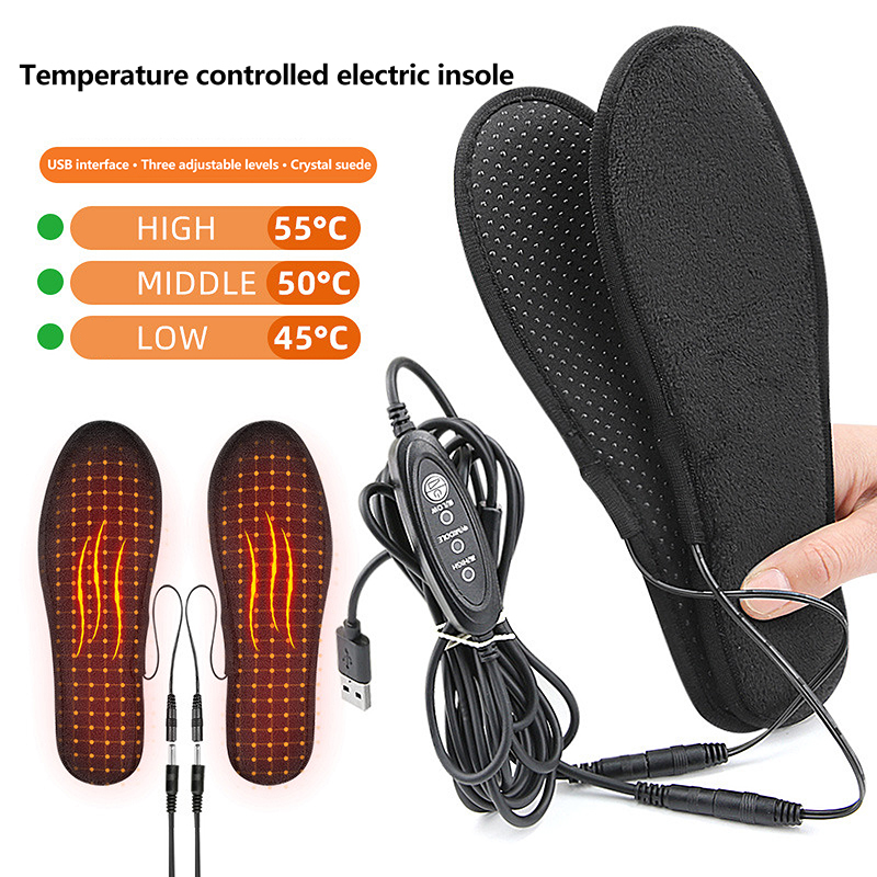 Heated Insole Rechargeable - Podgrzewane wkładki do butów USB Elektryczne