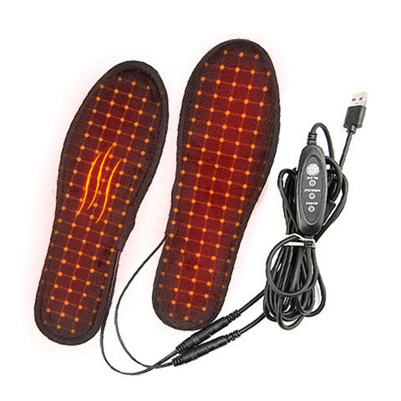 Heated Insole Rechargeable - Podgrzewane wkładki do butów USB krótki