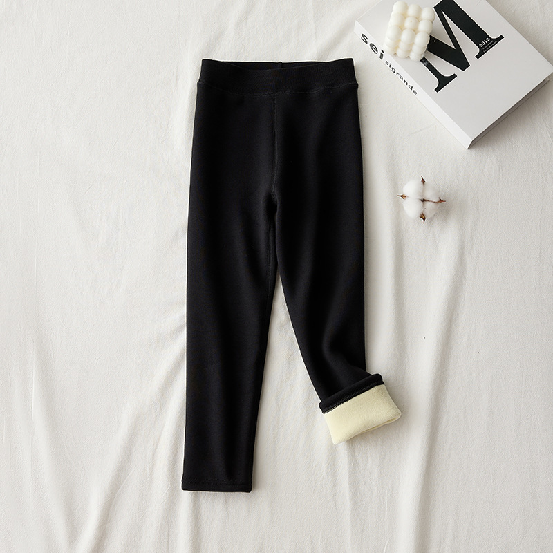 Dziewczęce legginsy z polarową – Winter Clothing Baby recenzja i cena