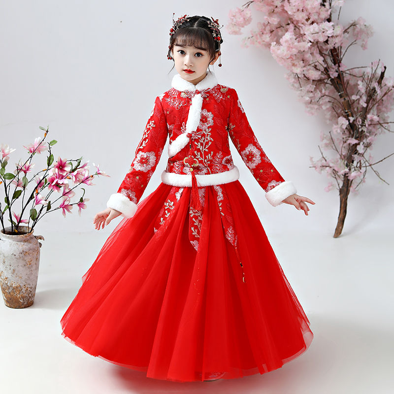 2024 dzieci jesień zima Hanfu  – Winter Clothing Baby recenzja i cena