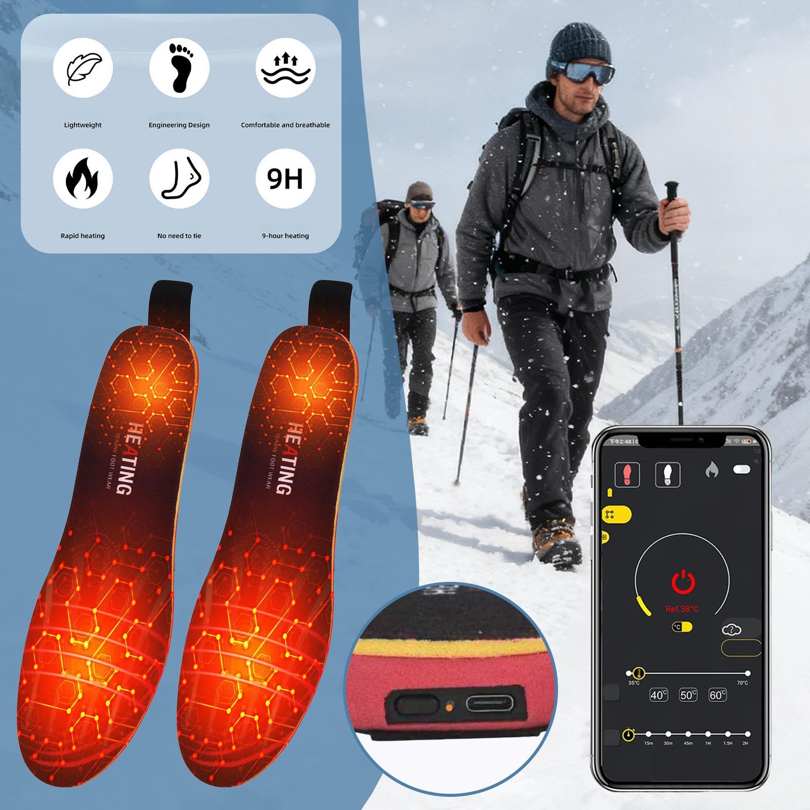 Podgrzewane wkładki do butów 4 – Heated Insole Rechargeable recenzja i cena