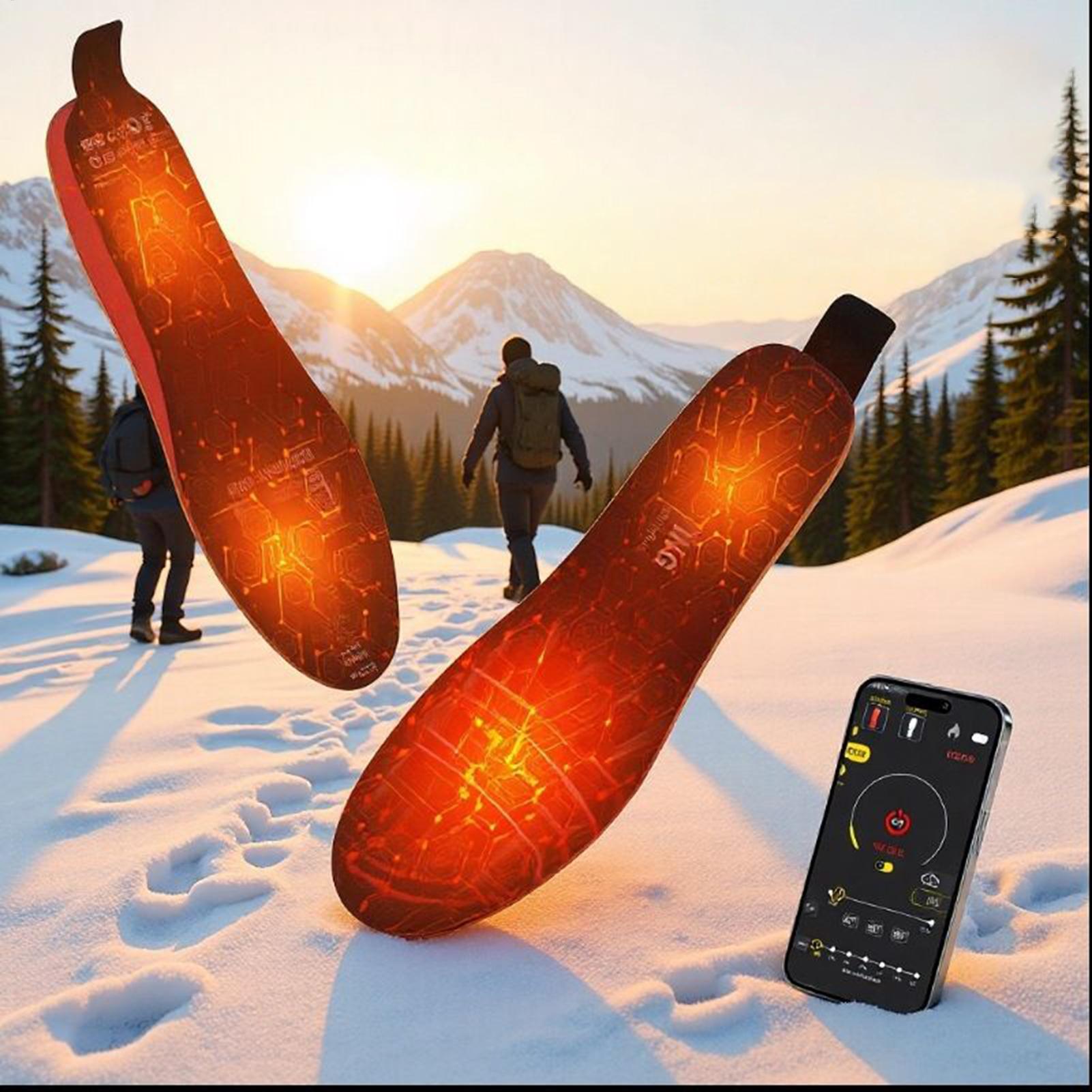 Podgrzewane wkładki do butów 4 – Heated Insole Rechargeable recenzja i cena