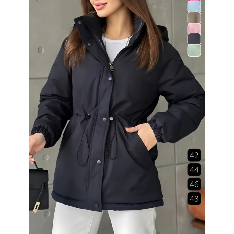 Wiatrówka z elastycznym paskie – Winter Clothing English recenzja i cena