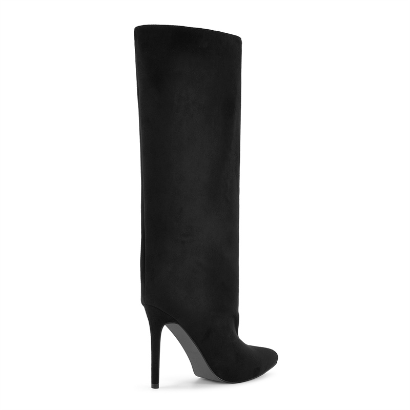Onlymaker Czarne Kozaki za Kol – Winter Clothing Women'S recenzja i cena