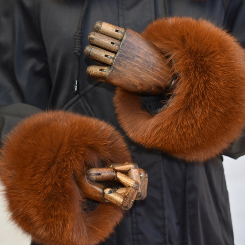 Mankiety z futra lisa dla kobi – Winter Clothing Deals recenzja i cena