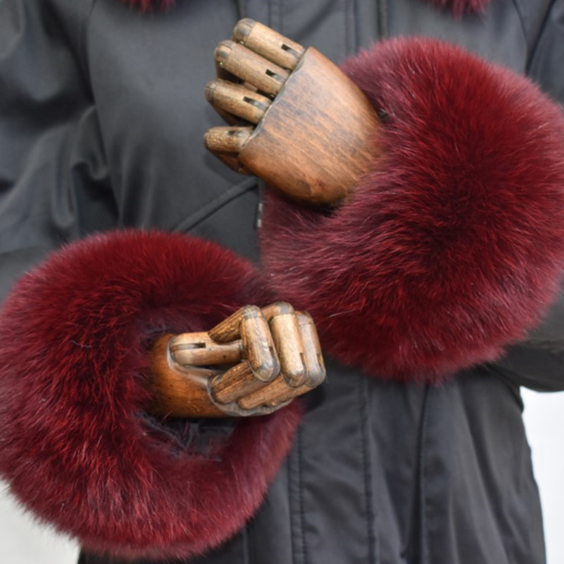 Mankiety z futra lisa dla kobi – Winter Clothing Deals recenzja i cena