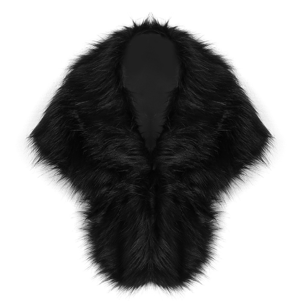 Jednokolorowy szal z imitacji  – Winter Clothing Deals recenzja i cena