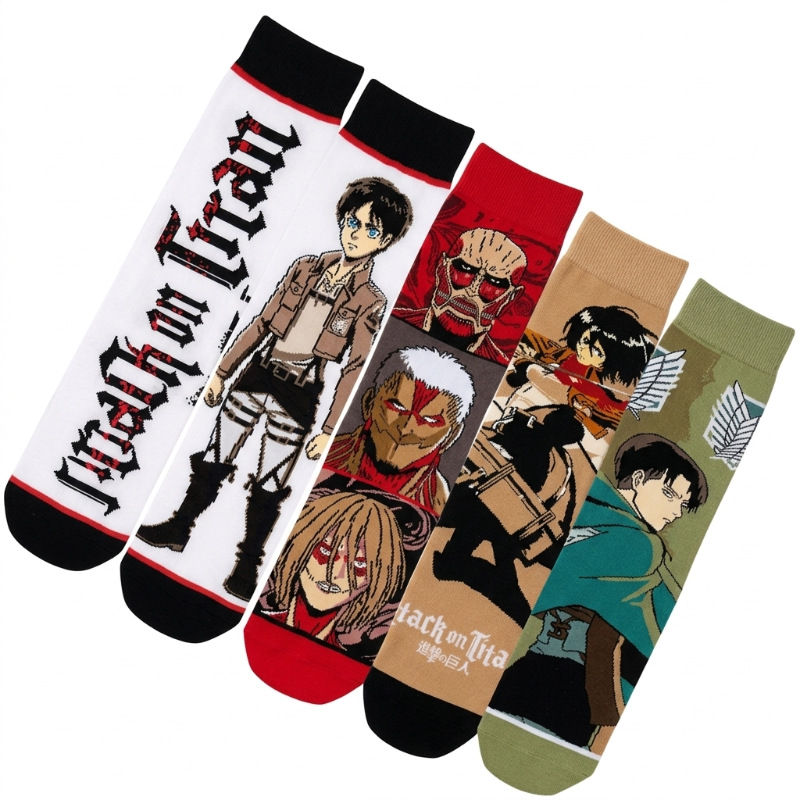 Skarpety Attack on Titan Eren  – Winter Clothing Kit recenzja i cena