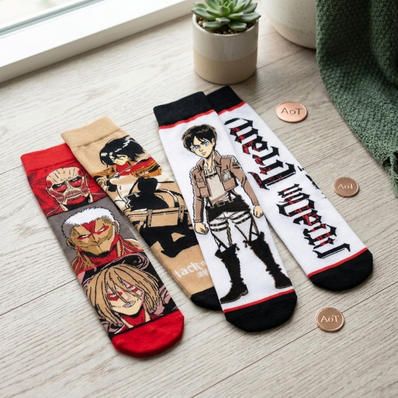 Skarpety Attack on Titan Eren  – Winter Clothing Kit recenzja i cena