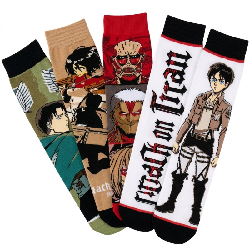 Skarpety Attack on Titan Eren  – Winter Clothing Kit recenzja i cena