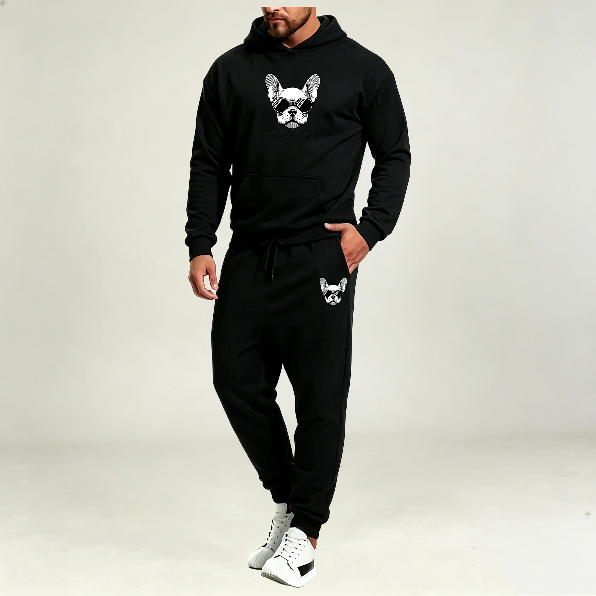 Męskie zestawy odzieży 2-częśc – Winter Clothing Outfits recenzja i cena
