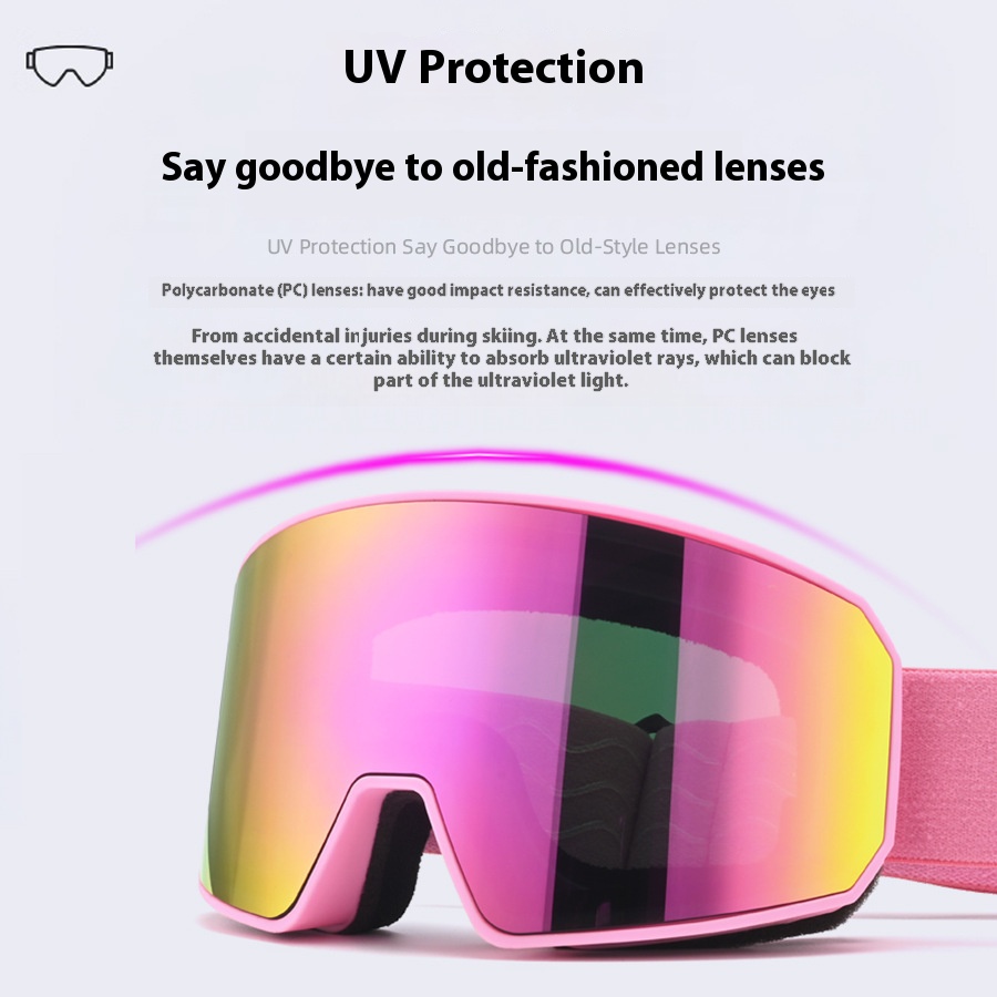 Gogle narciarskie dwuwarstwowe – Snow Goggle Uv recenzja i cena