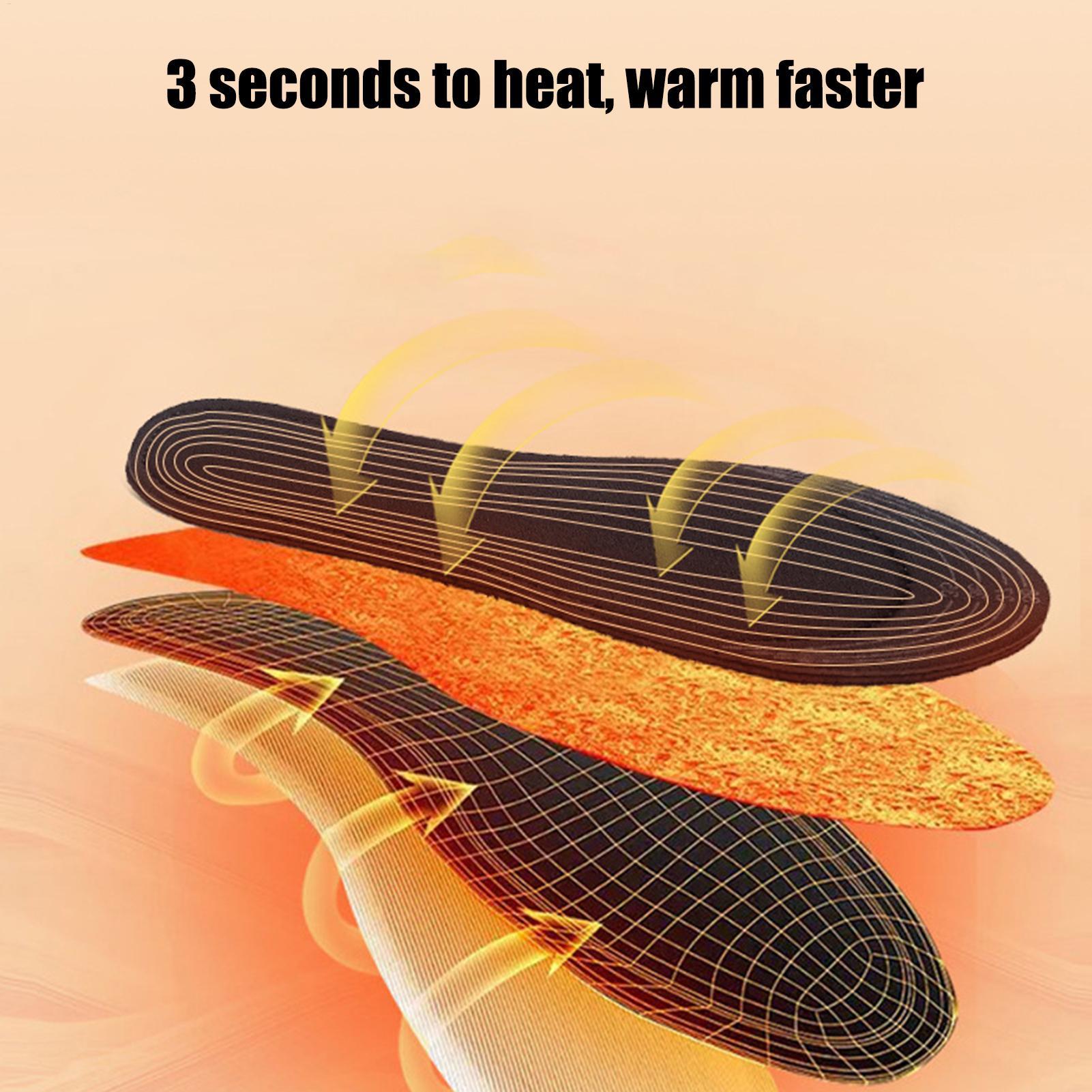 Podgrzewane wkładki do butów U – Heated Insole Rechargeable recenzja i cena