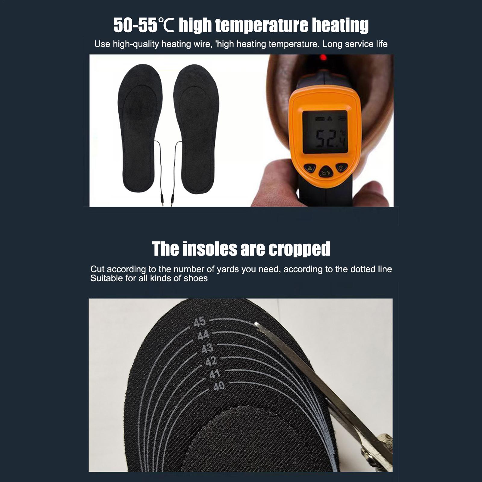 Podgrzewane wkładki do butów U – Heated Insole Rechargeable recenzja i cena