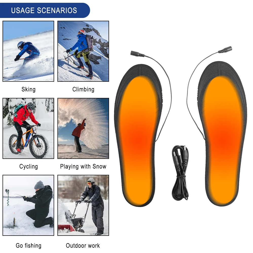 Podgrzewane wkładki do butów ł – Heated Insole Rechargeable recenzja i cena