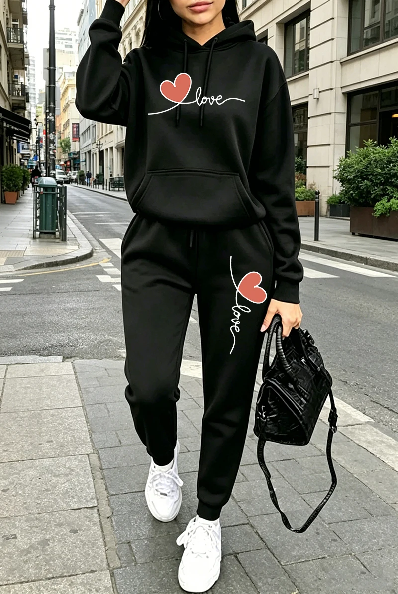 Damski dres z nadrukiem, casua – Winter Clothing Women'S recenzja i cena
