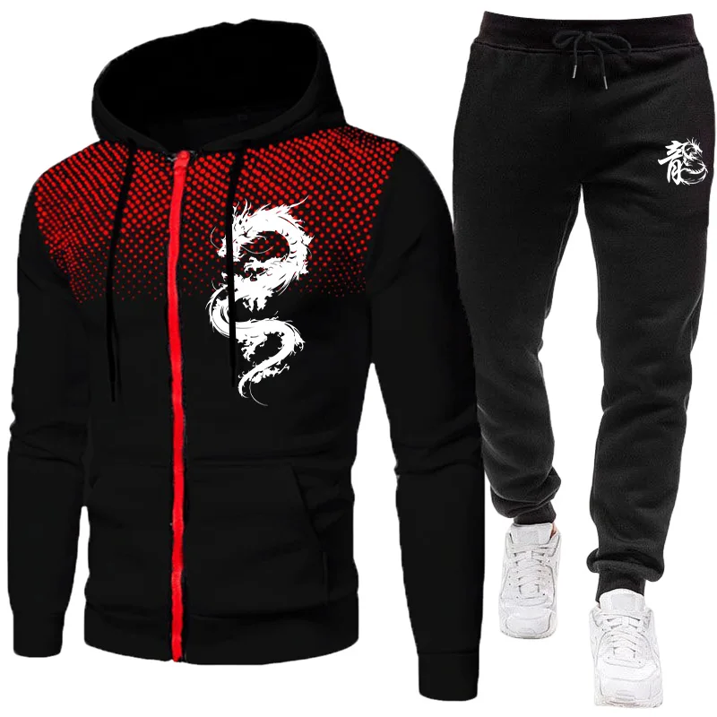 Męski Zestaw z Nadrukiem Smoka – Winter Clothing Kit recenzja i cena