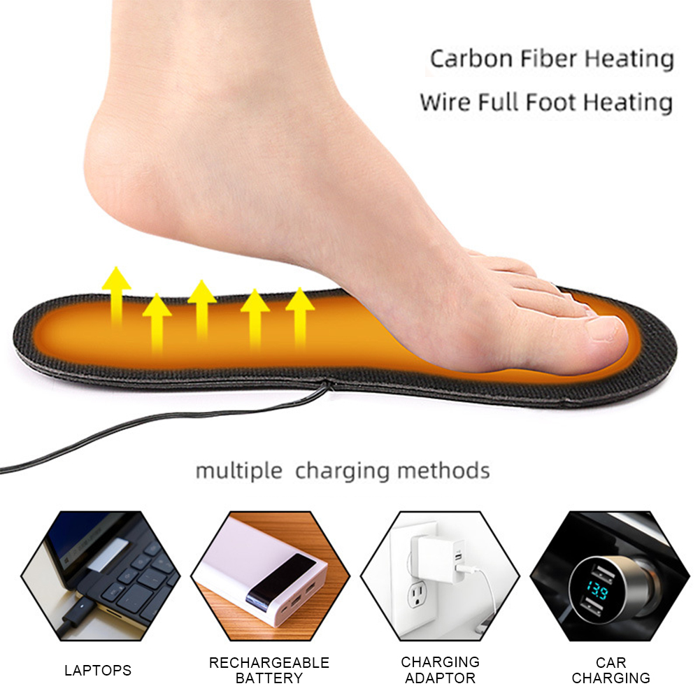 Podgrzewane wkładki do butów U – Heated Insole Rechargeable recenzja i cena