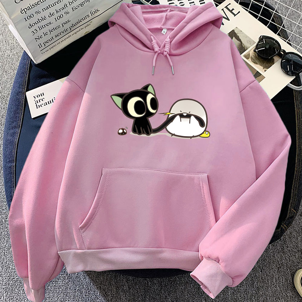 Luo Xiao Hei Cat Anime bluzy z – Winter Clothing Yellowknife recenzja i cena