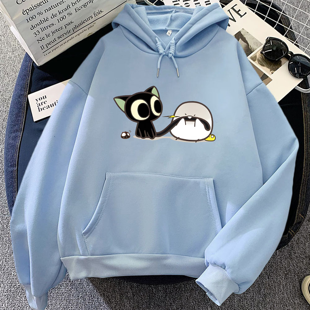 Luo Xiao Hei Cat Anime bluzy z – Winter Clothing Yellowknife recenzja i cena