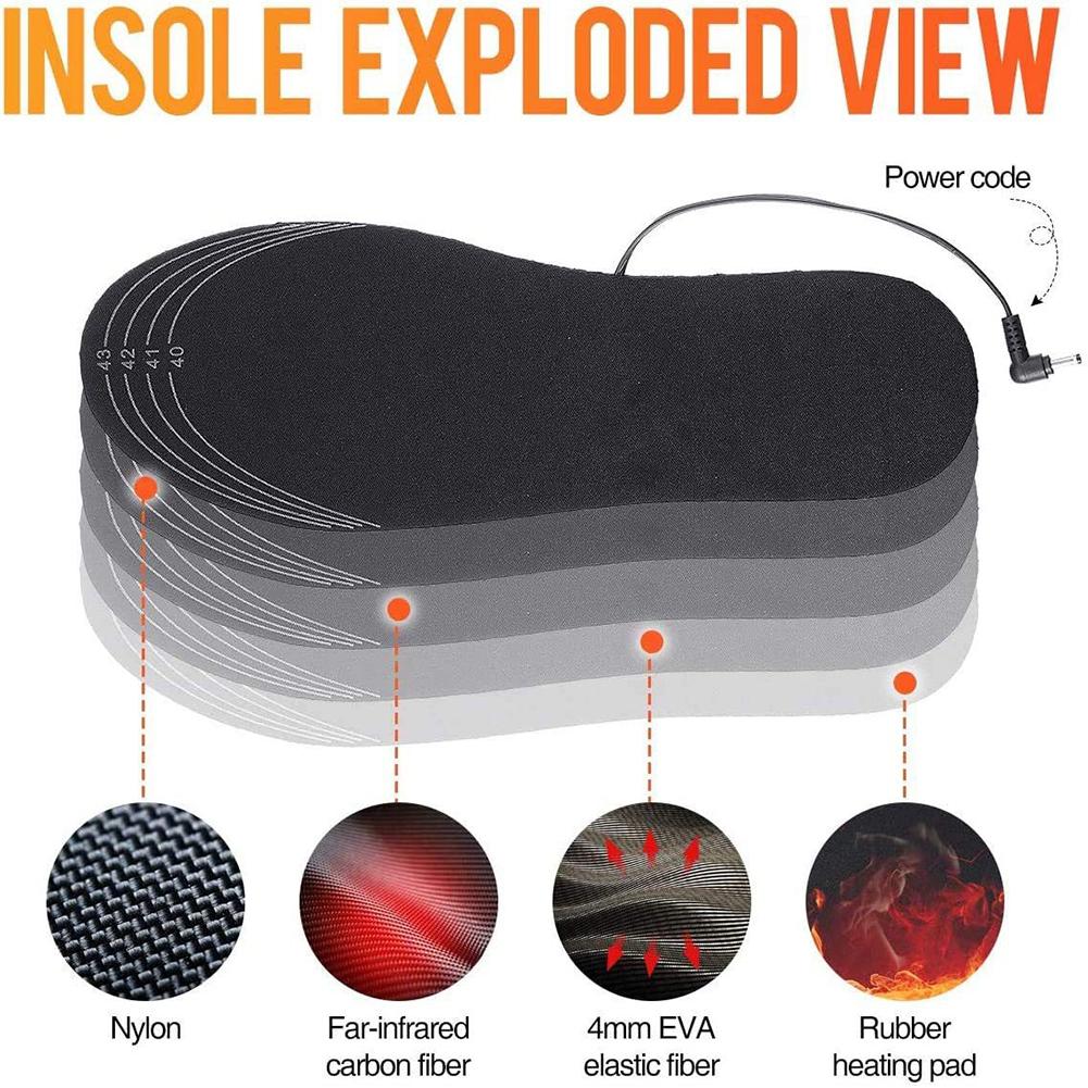 Podgrzewane wkładki do butów ł – Heated Insole Rechargeable recenzja i cena